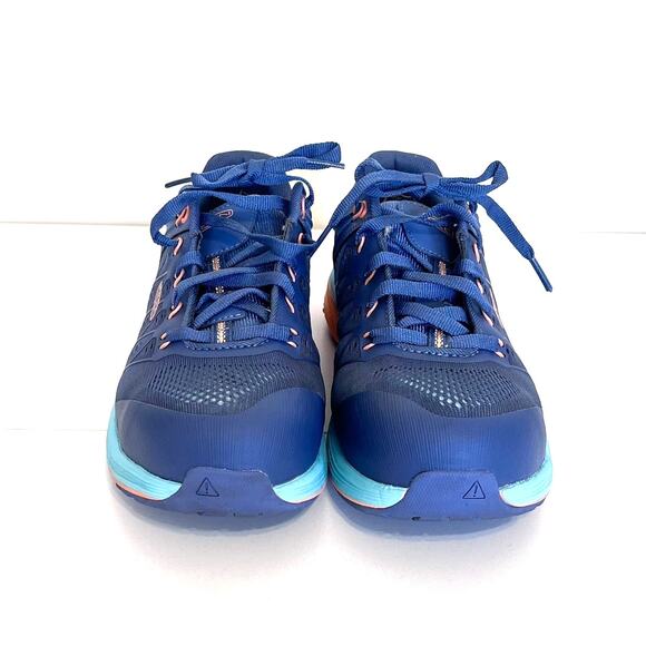 Keen Utility Vista Energy Women Safety Work Shoes Size 10M Carbon Fiber Toe Blue - Picture 2 of 12